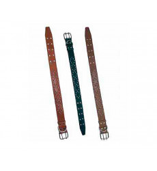 Ошейник Для Собак BraVa (Брава) 3,6см №36 2слоя Клепаный Арт081