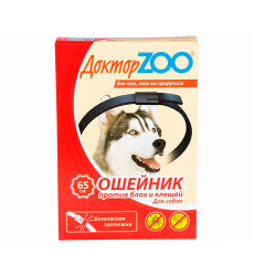 ДокторZoo (Доктор Зоо) Ошейник От Блох и Клещей Для Собак 65см
