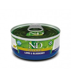 Консервы Для Кошек Farmina (Фармина) Ягненок и Черника N&D Prime Lamb & Blueberry 70г