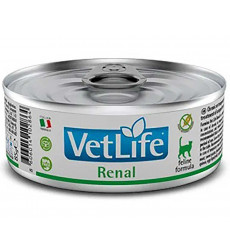 Лечебные Консервы Для Кошек Farmina (Фармина) При Заболевании Почек Vet Life Renal 85г