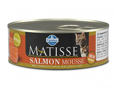 Консервы Для Кошек Matisse (Матисс) Лосось Мусс Salmon Mousse 85г
