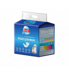 Подгузники Для Собак Cliny (Клини) XXL 25-40кг 6шт К212
