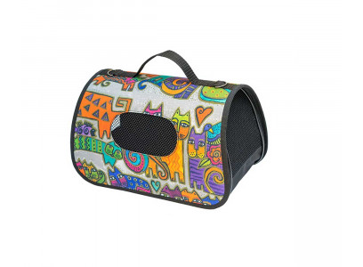 Сумка-Переноска Для Кошек и Собак Мелких Пород Турне №1 Жесткая 36,5*22*22см Дарелэнд Rp90011 