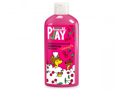 Шампунь Витаминизированный Для Собак Animal Play (Энимал Плей) Sweet Вишневый Пай 300мл