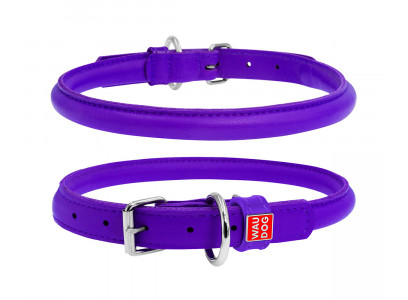Ошейник Круглый 13*45-53 см Фиолетовый Waudog Glamour (Ваудог Гламур) 35079 
