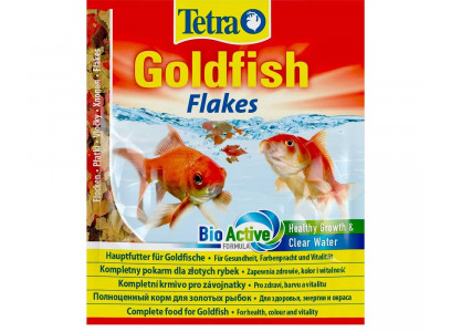 Корм Для Рыб Tetra (Тетра) Goldfish Flakes Хлопья Для Золотых Рыб 12г 766389 