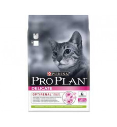 Сухой Корм ProPlan (ПроПлан) Для Кошек с Чувствительным Пищеварением Ягненок Delicate Optirenal Lamb 7кг
