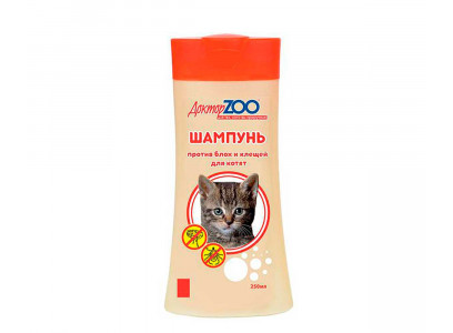 Доктор Zoo (Доктор Зоо) Шампунь От Блох и Клещей Для Котят 250мл 