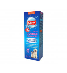 Паста Зубная Для Собак и Кошек Cliny (Клини) Кальций+ 75мл К116

