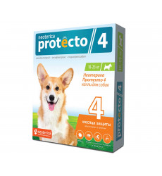 Капли Для Собак 10-25кг От Блох Клещей и Комаров Protecto (Протекто) P303 Neoterica