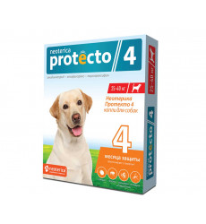 Капли Для Собак 25-40кг От Блох Клещей и Комаров Protecto (Протекто) P304 Neoterica