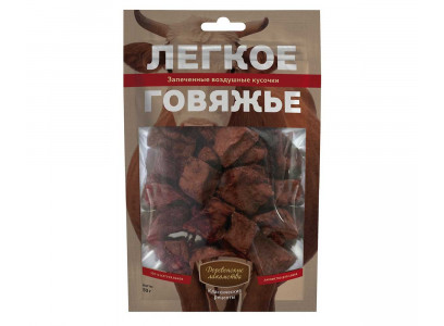 Лакомство Для Собак Деревенские Лакомства Легкое Говяжье 50г 