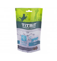 Лакомство Для Кошек TitBiT (ТиТБиТ) Хрустящие Подушечки Утка Для Чистки Зубов 60г 015407