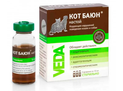 Кот Баюн Настой VEDA 10мл 3шт 
