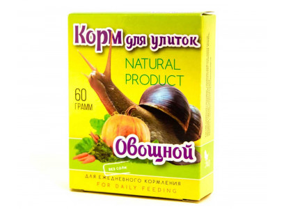 Корм Для Улиток Эльф Овощной 60г 