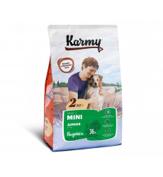 Сухой Корм Karmy (Карми) Для Щенков Мелких Пород Индейка Mini Junior Turkey 2кг