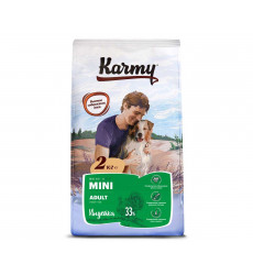 Сухой Корм Karmy (Карми) Для Собак Мелких Пород Индейка Mini Adult Turkey 2кг