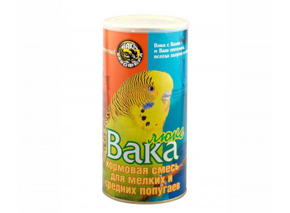 Корм Вака Люкс Для Мелких и Средних Попугаев 1кг (1*8)  