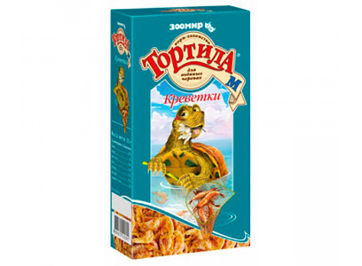 Тортила-М 50г Креветки для Водных Черепах 905