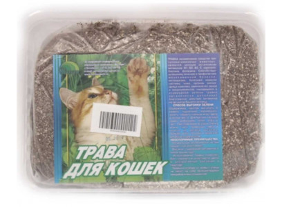 Травка Для Кошек Котенок в Большом Контейнере 100г  