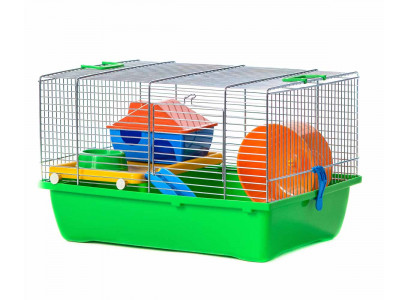 Клетка Для Грызунов Inter-Zoo (Интер-Зоо) Gino Zinc+Plastic 420*290*260 036
