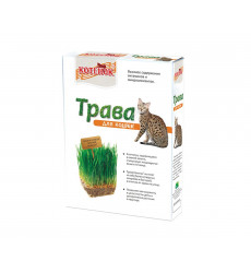 Травка Котенок для Кошек 80г Коробка

