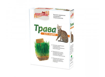 Травка Котенок для Кошек 80г Коробка

