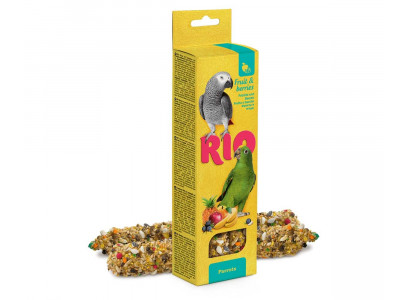 Палочки Для Попугаев RIO (Рио) Фрукты и Ягоды 2*90г 