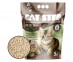 Наполнитель Для Кошачьего Туалета Cat Step (Кэт Степ) Wood Original Комкующийся Растительный 5л 