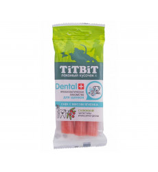 Лакомство Для Щенков Средних Пород TiTBiT (ТиТБиТ) Дентал Снек с Мясом Ягненка 013953