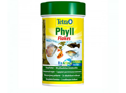 Корм Для Рыб Tetra (Тетра) Phyll Хлопья Для Всех Видов Рыб 100мл 139954 
 