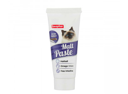 Паста Для Кошек Beaphar (Беафар) Malt Paste Для Выведения Шерсти 25г 14000 