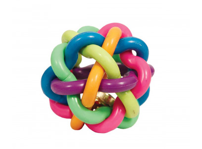 Игрушка Для Собак Triol (Триол) Мяч-Лабиринт с Колокольчиком 6,5см Из Цельнолитой Резины 12191062