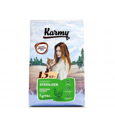Сухой Корм Karmy (Карми) Для Стерилизованных Кошек Курица Sterilized 1,5кг (1*6)