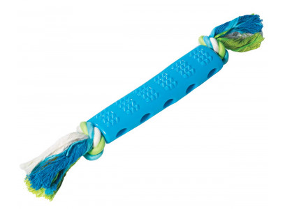 Игрушка Для Собак Triol (Триол) Палка Шипованная с Веревкой 18*35см Термопластичной Резины 12191151