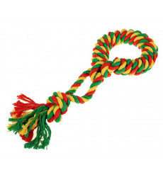 Игрушка Для Собак Мелких Пород Doglike (Доглайк) Кольцо Канатное Малое Желтый Зеленый Красный D-2361