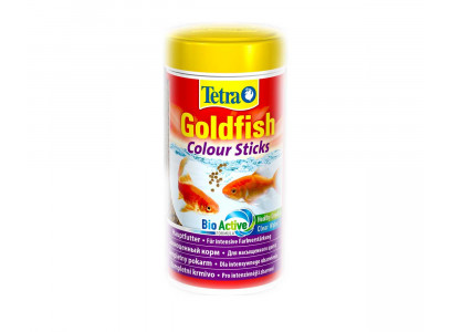 Корм Для Рыб Tetra (Тетра) Goldfish Colour Sticks Гранулы Для Золотых Рыб Для Окраса 100мл 140097 