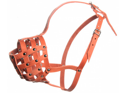 Намордник Кожа №Р Ротвейлер Zoonik (Зооник) 12116