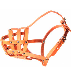 Намордник Кожа №С Стаффорд Zoonik (Зооник) 1213