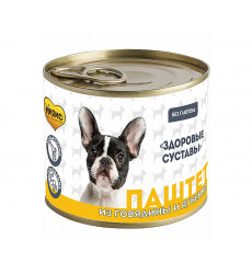 Консервы Для Собак Мнямс Говядина и Ягненок Паштет Здоровые Суставы 200г