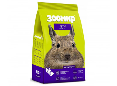 Корм Для Дегу Зоомир Дегу 500г (1*12) 621 