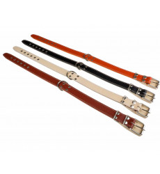 Ошейник Для Собак Брава №36 2 Слоя Не Украшенный Кольцо Посередине Арт636