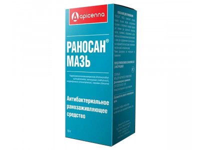 Раносан Мазь Антисептическая 10г Для Кошек и Собак Apicenna (Апиценна) 