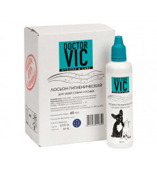 Лосьон Для Ушей Для Кошек и Собак Doctor Vic (Доктор Вик) 60мл