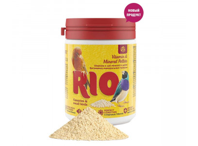 Витаминно-Минеральные Гранулы Для Канареек и Экзотов RIO (Рио) 120г 