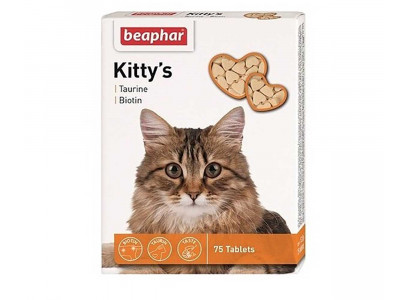 Витамины Для Кошек Beaphar (Беафар) Kitty’s + Taurine and Biotin Биотин и Таурин 750шт 12597 