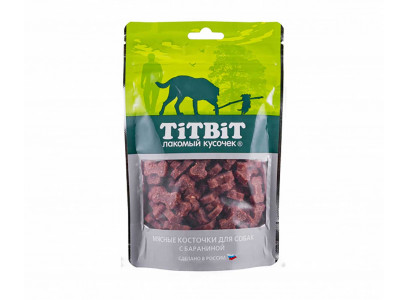 Лакомство Для Собак TiTBiT (Титбит) Косточки Мясные с Бараниной 145г 012918 