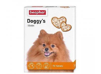 Витамины Для Собак Beaphar (Беафар) Doggys Biotin Биотин 75шт 12507 