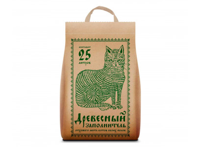 Наполнитель PI-PI BENT (Пи-пи Бент) No Name Крафт Пакет 25л  