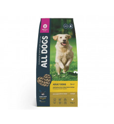 Сухой Корм All Dogs (Олл Догс) Для Собак Курица 13кг